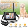 984FT/300M Radius Electric Dog Fence Dog Training Collar IP65 Waterproof Wireless Pets Containment System Rechargeable Dog Receiver Transmitter