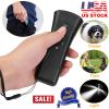 Ultrasonic Anti Dog Barking Trainer Handheld Dog Training Barking Deterrent Control Device w/ LED Flashlight