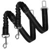 2Pcs Dog Cat Car Safety Seatbelt Clip Adjustable Pet Harness Lead Car Seatbelt For Medium Small Dogs