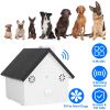 Ultrasonic Anti-barking Device 50Feet Sensing Sonic Dog Bark Deterrent Dog Bark Control with 3 Sensitivity Levels 3 Sensing Distances Indoor Outdoor
