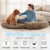 Human Dog Bed, 71"x43"x12" Dog Beds for Large Dogs, Foldable Plush Washable Dog Bed for People Doze Off, Orthopedic Dog Beds for Humans Size Fits You)
