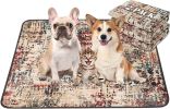 Qeils Washable Pee Pads for Dogs, 2 Pack Reusable Puppy Pads 18"x24" Super Absorbent Leakproof Dog Training Pads, Non-Slip Potty Pads for Floor, Crat)