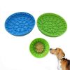 Pet Dog Slow Bowl Feeder Bowls with Suction Cup, Interactive for Boredom Anxiety Reduction, Distractor Toy, Preventing Choking Healthy Bone Design Bo)