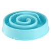 Dog Cat Slow Feeder Bowl Pet Interactive Maze Feeder Bowl Anti-Bloat Feeding Plate
