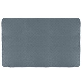 Washable Dog Pee Pad Reusable Puppy Potty Training Pads Waterproof Absorbent Whelping Mat Cat Pee Cushion for Dogs Pets Cats (Option: Grey_150_90CM)