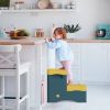 2 Step Stool for Kids Toddler Stool with Anti-Slip Surface Toilet Potty Training Stool for Bathroom Kitchen Sink