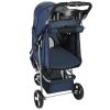 3 Wheels Pet Stroller Foldable Carrier Strolling Cart Travel Jogger Pet Stroller with Removable Liner Storage Basket for Dog Cat