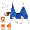 Cat Dog Hammock Helper Pet Grooming Hammock Harness Restraint Bag Helper Breathable for Nail Trimming Clipping