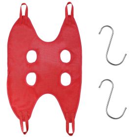 Cat Dog Hammock Helper Pet Grooming Hammock Harness Restraint Bag Helper Breathable for Nail Trimming Clipping (Option: RoseRed_S)