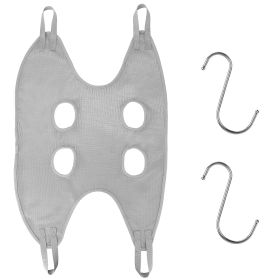 Cat Dog Hammock Helper Pet Grooming Hammock Harness Restraint Bag Helper Breathable for Nail Trimming Clipping (Option: Grey_L)