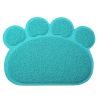 Dog Cat Bowl Mat Pet Food Water Feeding Mat Non-slip Pet Dish Tray Mat Paw Clean Placemat