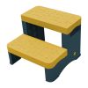2 Step Stool for Kids Toddler Stool with Anti-Slip Surface Toilet Potty Training Stool for Bathroom Kitchen Sink