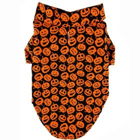 Halloween Camp Shirts (Color: Halloween Jack-o-Lanterns, size: 2X-Large)